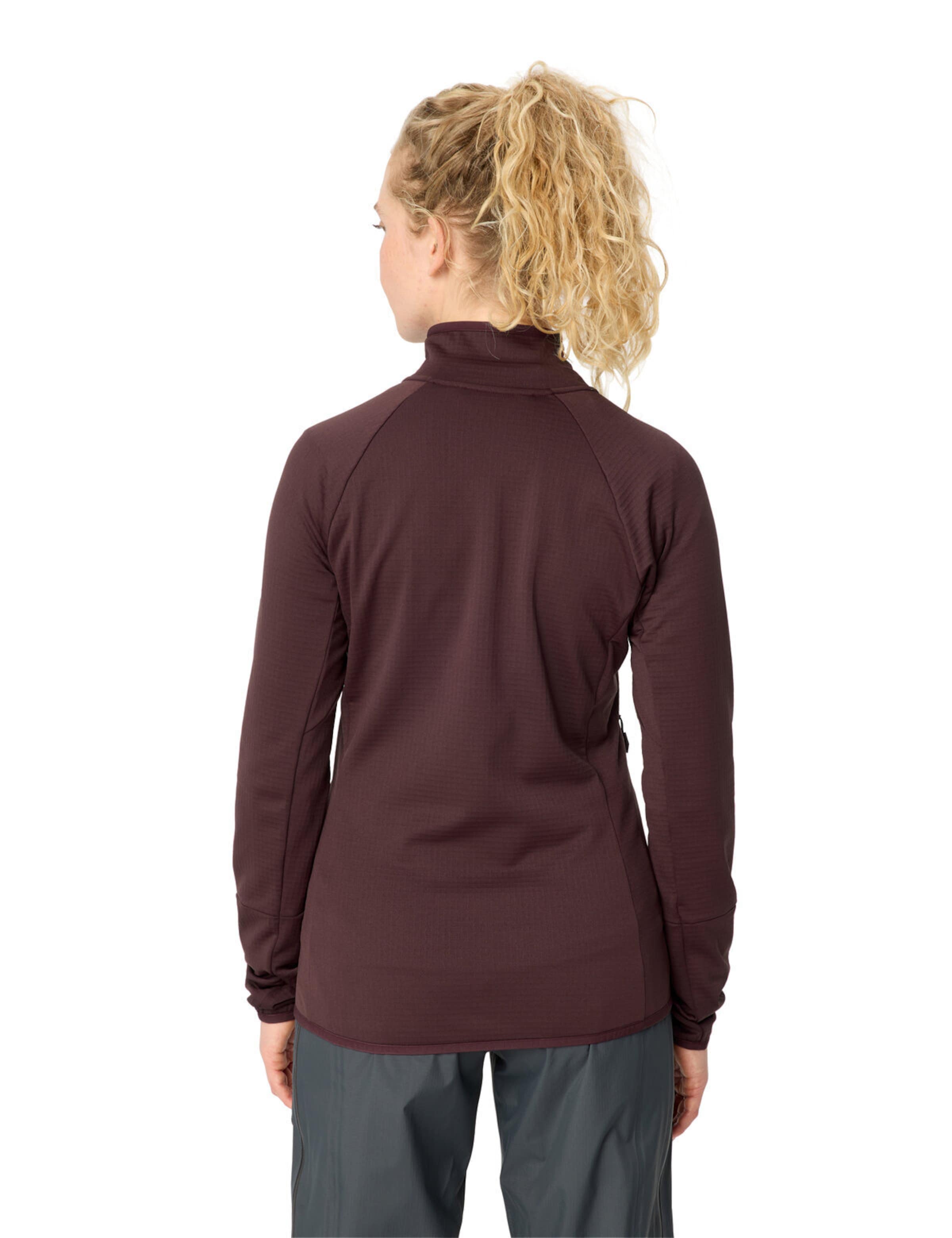 VAUDE Funktionsfleecejack 'Monviso' in Rot