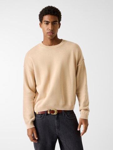 GUESS Sweater in Beige: front