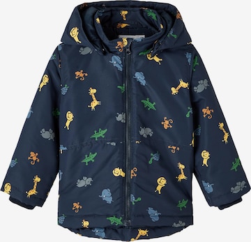 NAME IT Between-Season Jacket 'Zoo' in Blue: front