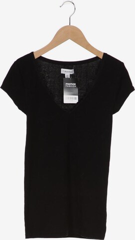 Calvin Klein T-Shirt S in Schwarz: predná strana