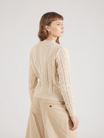 ABOUT YOU Knit cardigan 'Melody' in Beige