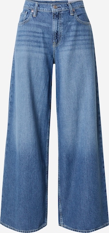 Wide leg Jeans 'TALIA' de la GAP pe albastru: față