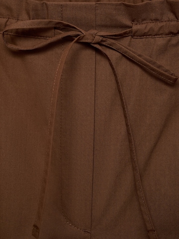 MANGO Baggy Pants 'LUPE' in Brown
