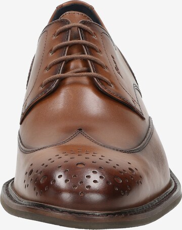 SIOUX Lace-Up Shoes ' Malronus-701 ' in Brown