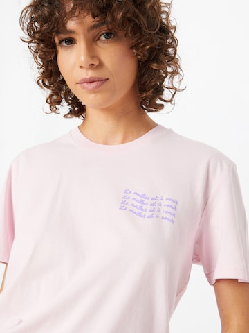 T-shirt Les Petits Basics en rose