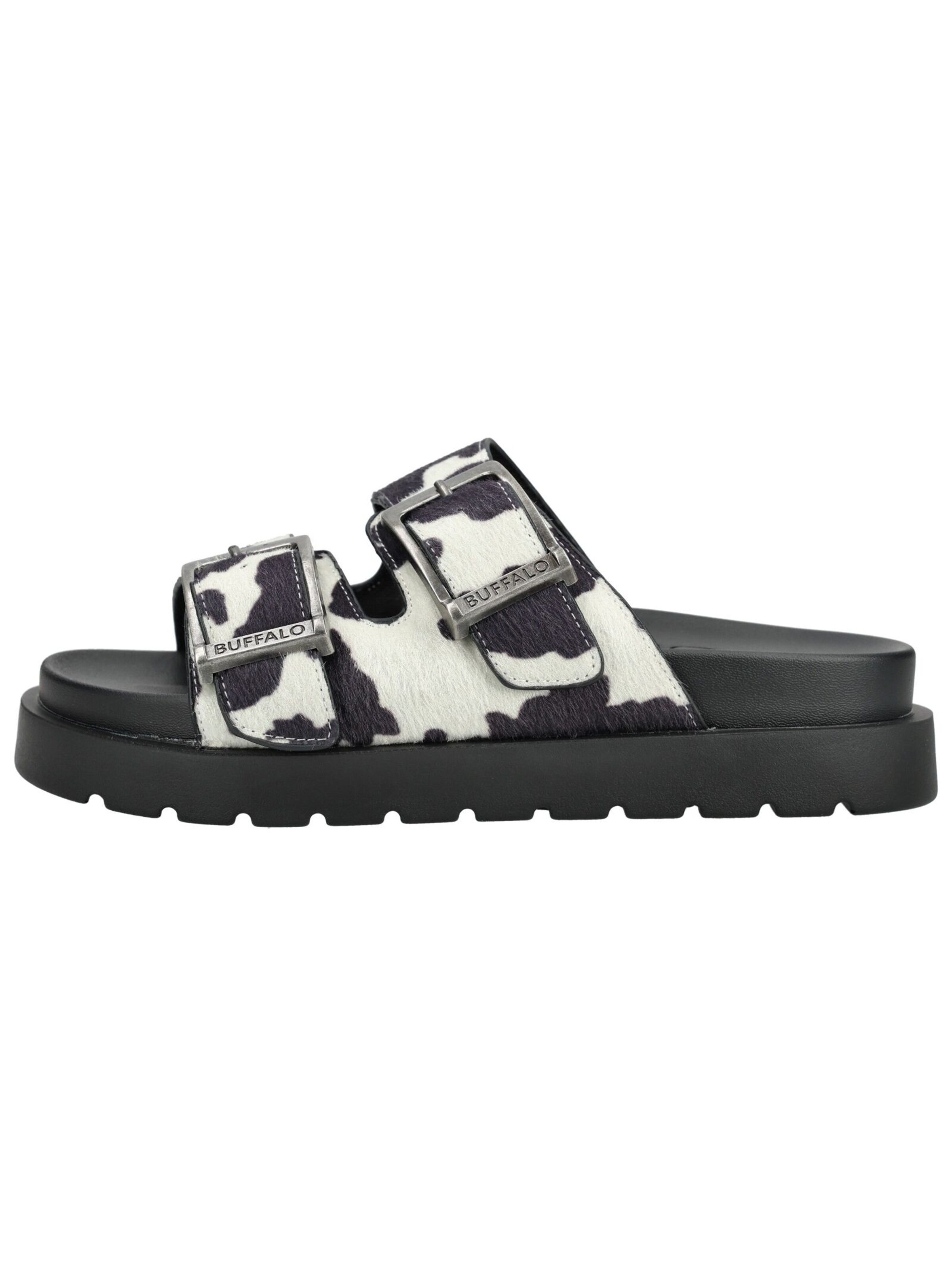 BUFFALO Pantolette in Schwarz