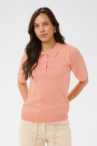 SAINT TROPEZ Strickpullover 'MilaSZ' in Orange: Vorderseite
