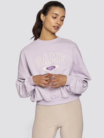 Gina Tricot Sweatshirt 'Eve' in Purple: front