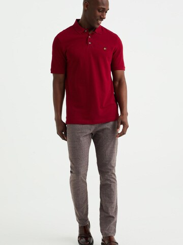 WE Fashion Poloshirt in Rot