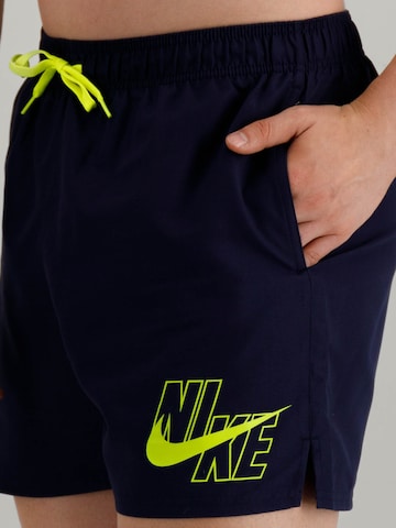 Nike Swim Regularen Kratke kopalne hlače | modra barva