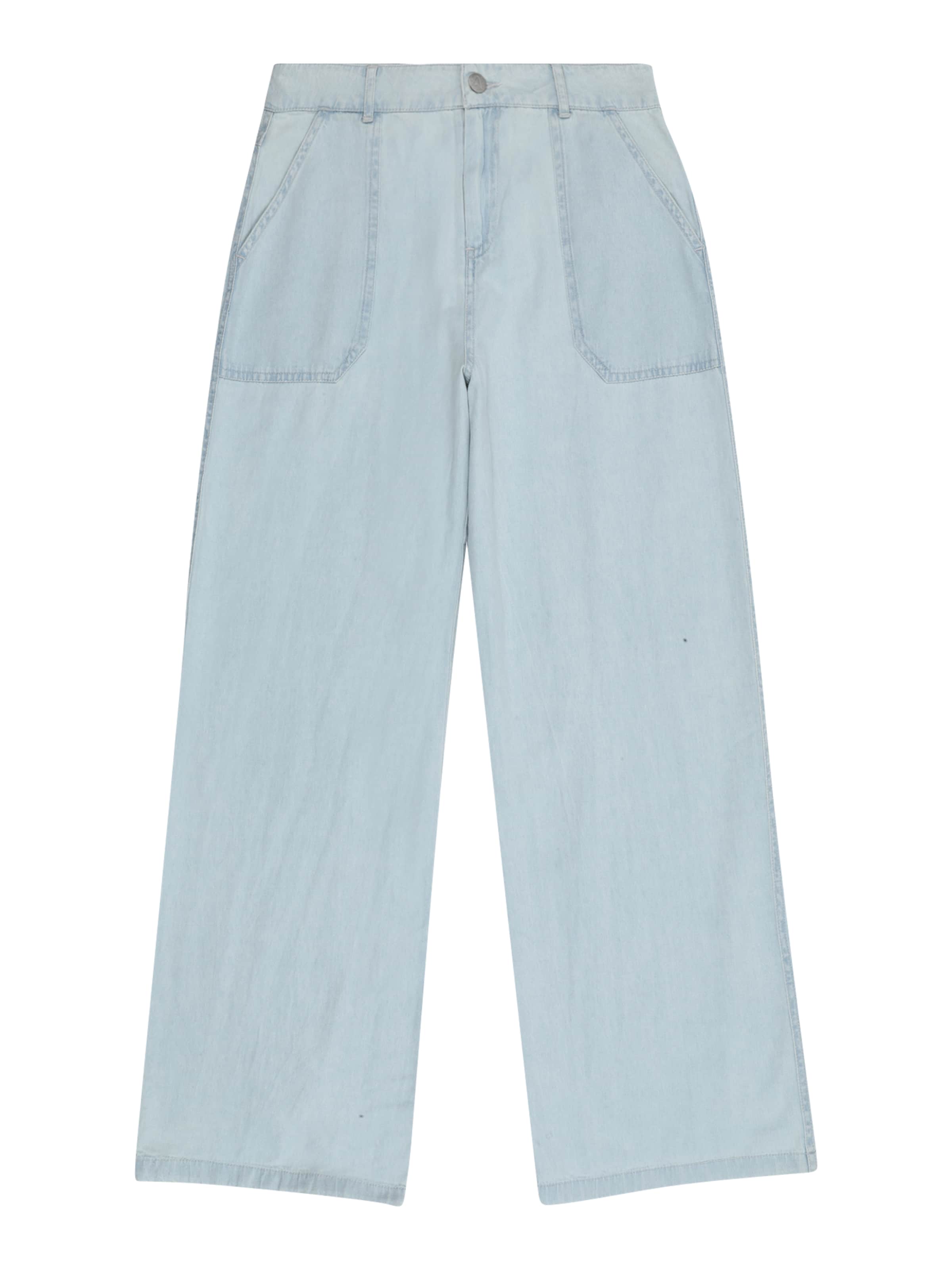 ROXY Wide leg Παντελόνι 'Seaside View' σε μπλε: μπροστά