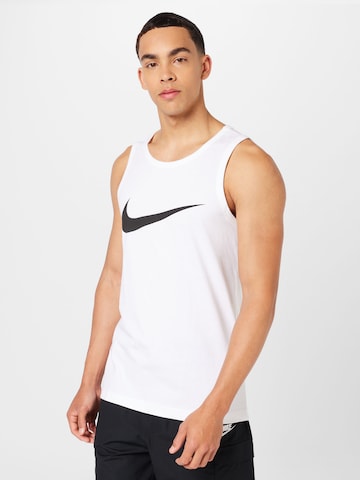 Nike Sportswear Paita 'ICON SWOOSH' värissä valkoinen: edessä