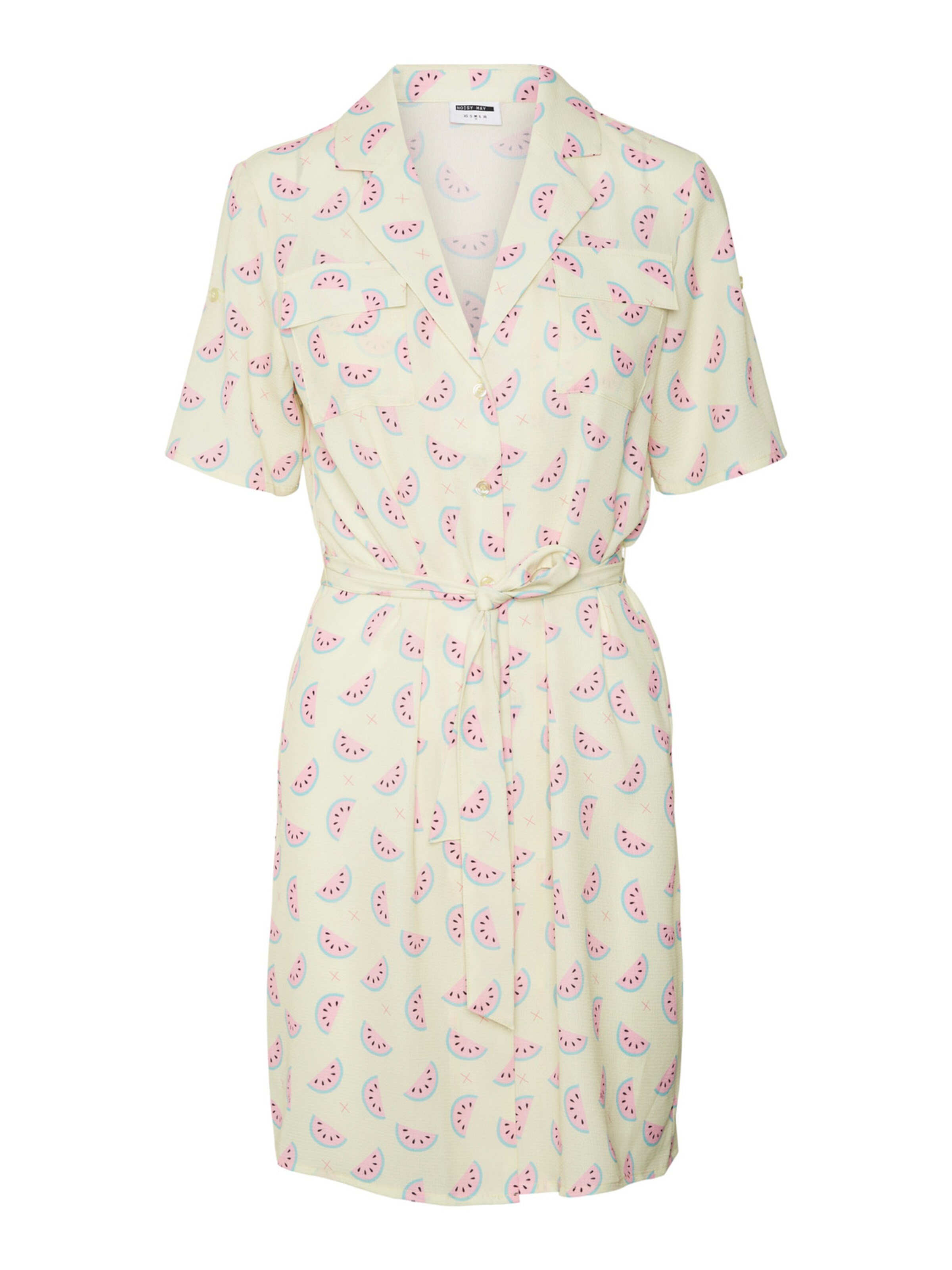 Noisy may Kleid 'Vera' in Gelb: Vorderseite