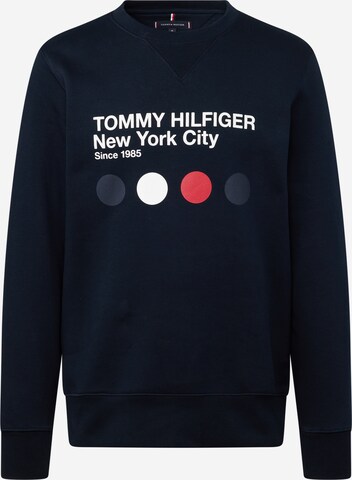 TOMMY HILFIGER - Sweatshirt 'Metro' em azul: frente