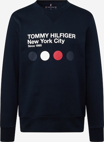 TOMMY HILFIGER - Sweatshirt 'Metro' em azul: frente