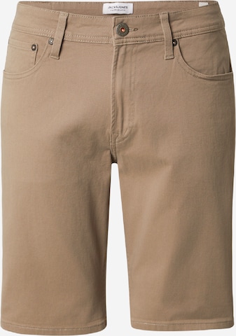 JACK & JONES regular Bukser 'JWHRICK' i beige: forside