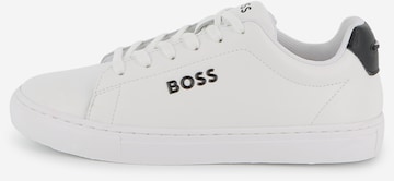 BOSS Кроссовки 'BASKET' в Белый: спереди