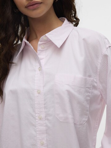 VERO MODA Blouse 'VMIda' in Roze