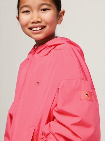 TOMMY HILFIGER Демисезонная куртка 'Essential' в Ярко-розовый