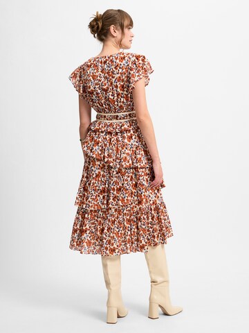 Marie Lund Kleid in Beige