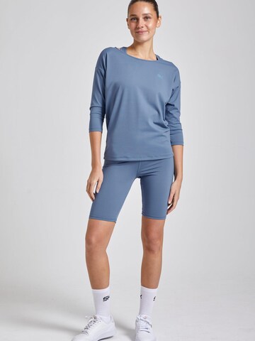 SPORTKIND Funktionsshirt '3/4 Loose Fit'‌‌‌‌‌‌‌‌‌ in Grau