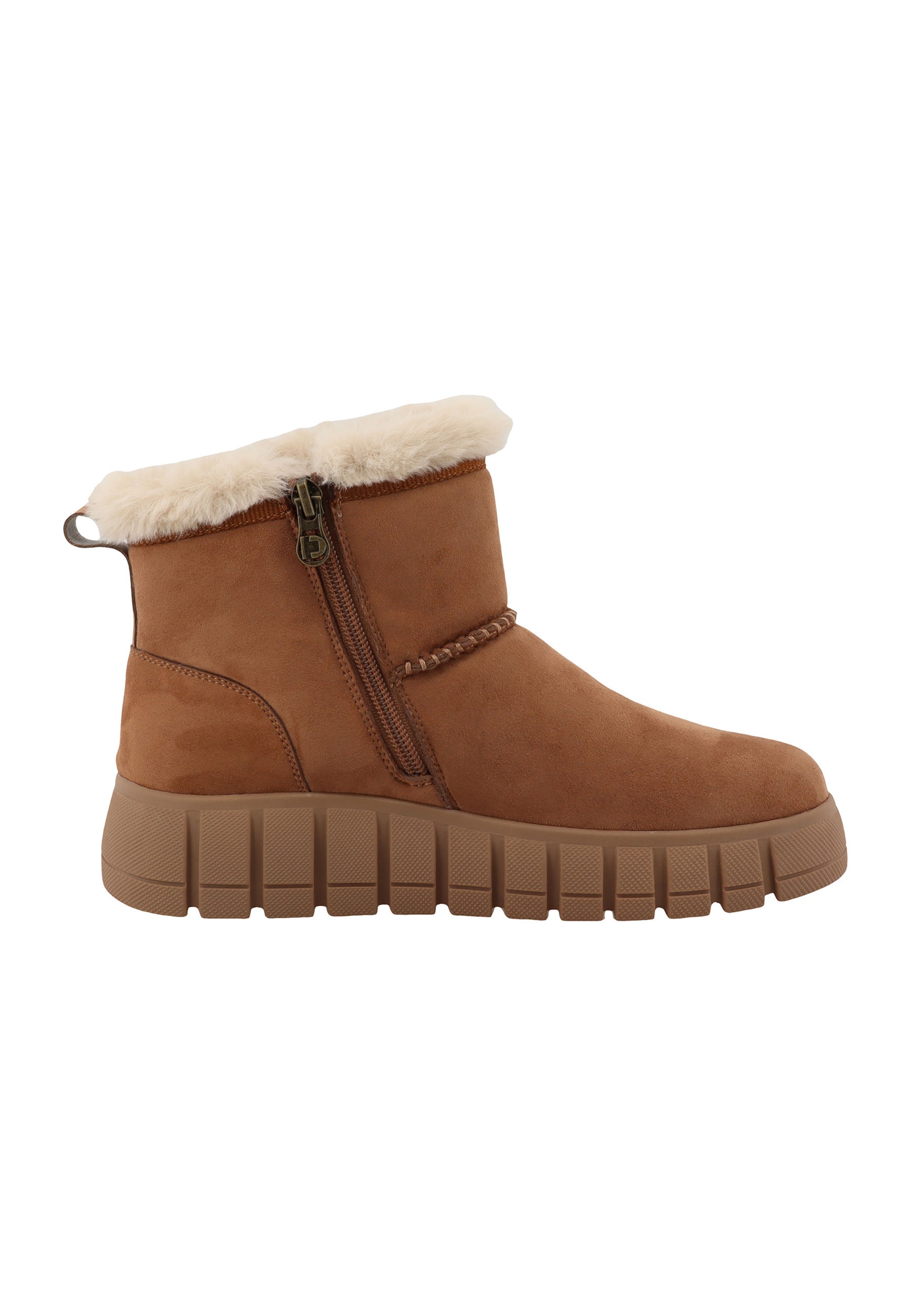 Boots TOM TAILOR en marron : devant