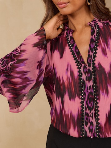 Camicia da donna di love & roses in rosa