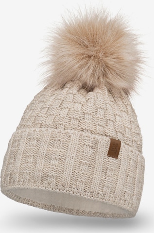 Bonnet '7015' Vivisence en beige : devant