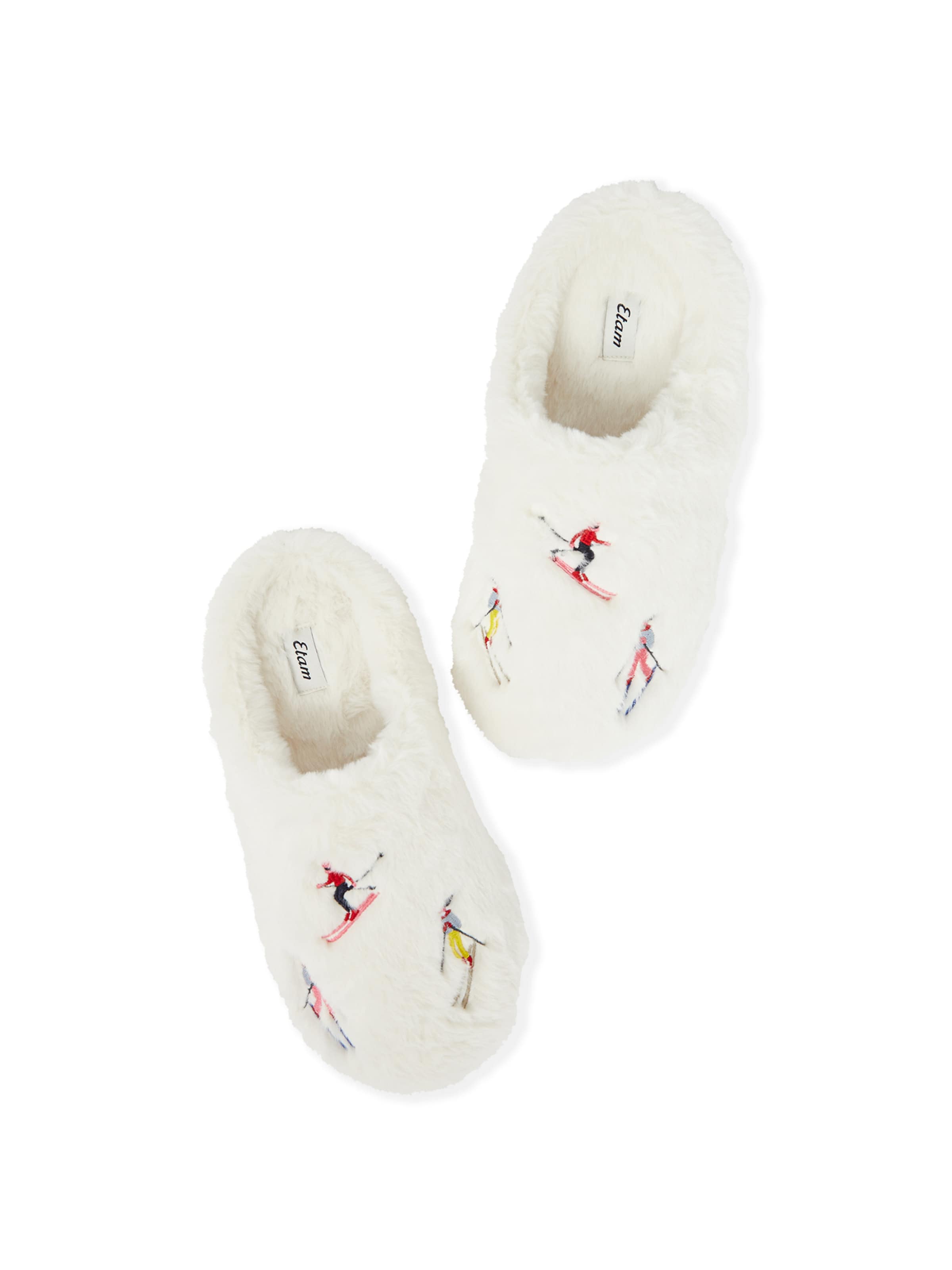 ETAM Slippers 'Wik' in Beige