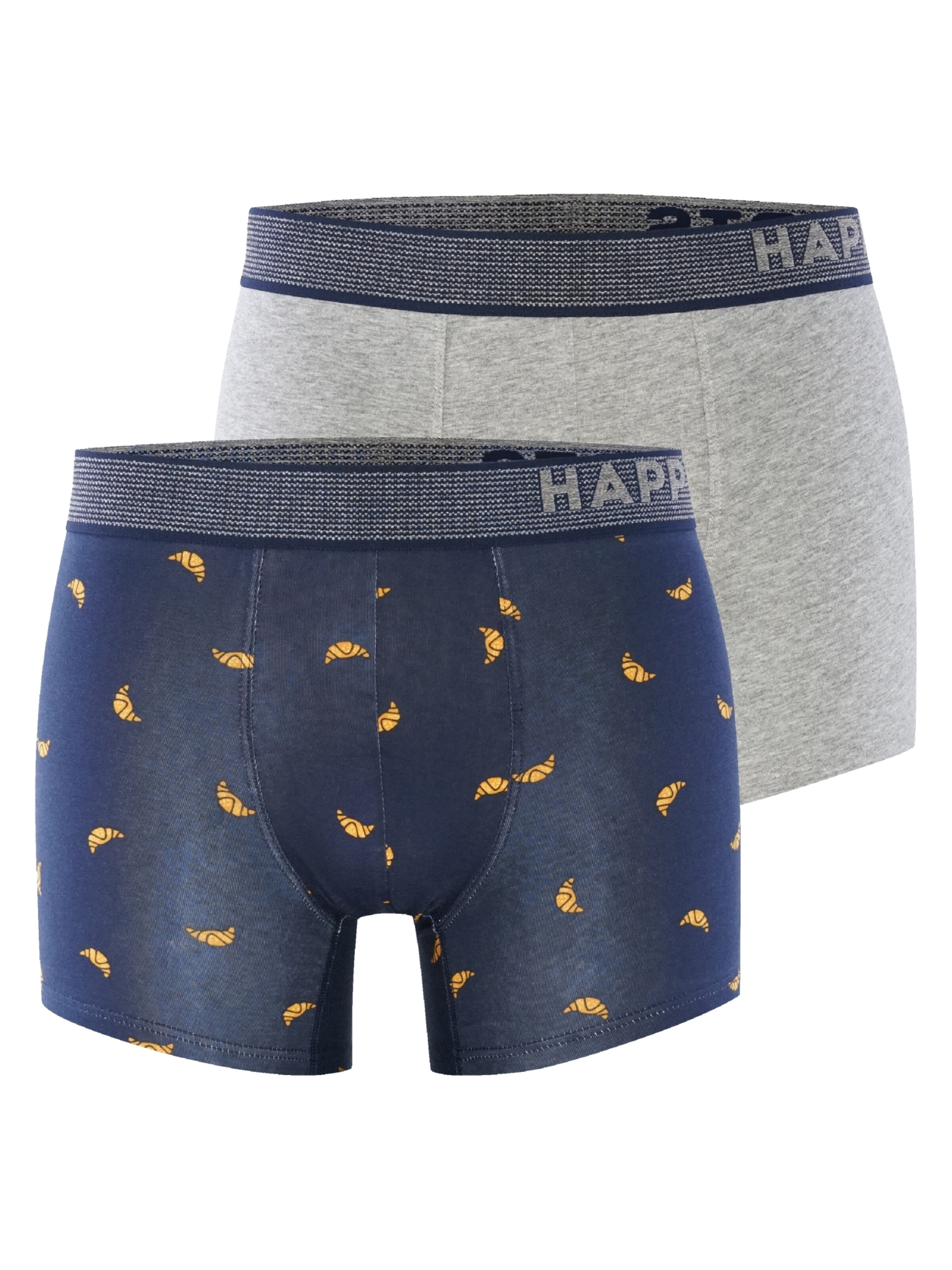 Happy Shorts Retro Pants ' 2-Pack ' in Blau: Vorderseite
