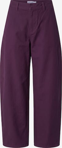 Pantalon 'PCRikke' PIECES en violet : devant