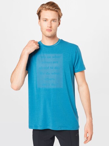 T-Shirt fonctionnel OAKLEY en bleu : devant