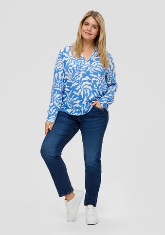 s.Oliver Red Label Plus Blouse in Blue