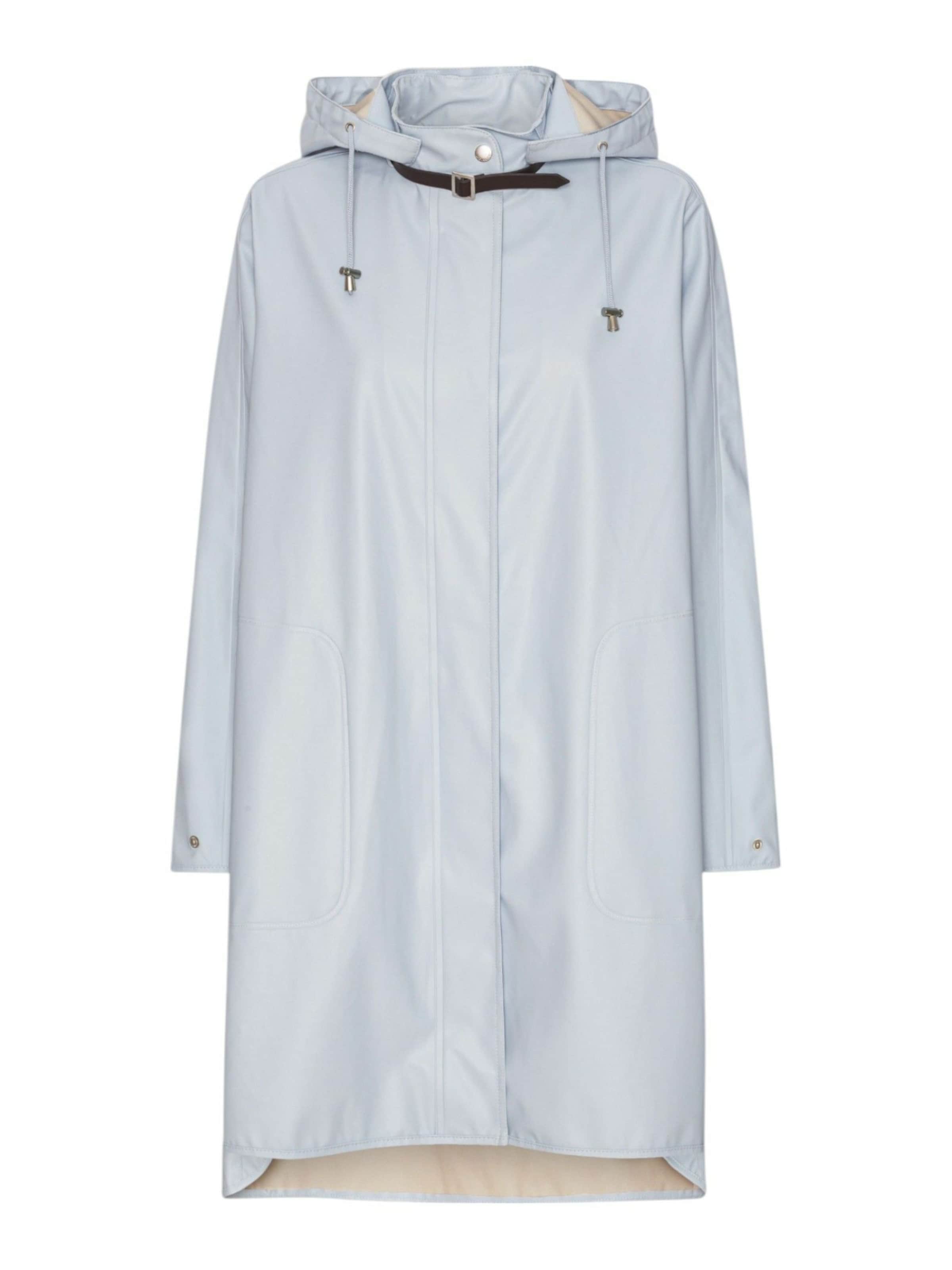 ILSE JACOBSEN Functionele mantel 'RAIN71' in Blauw: voorkant