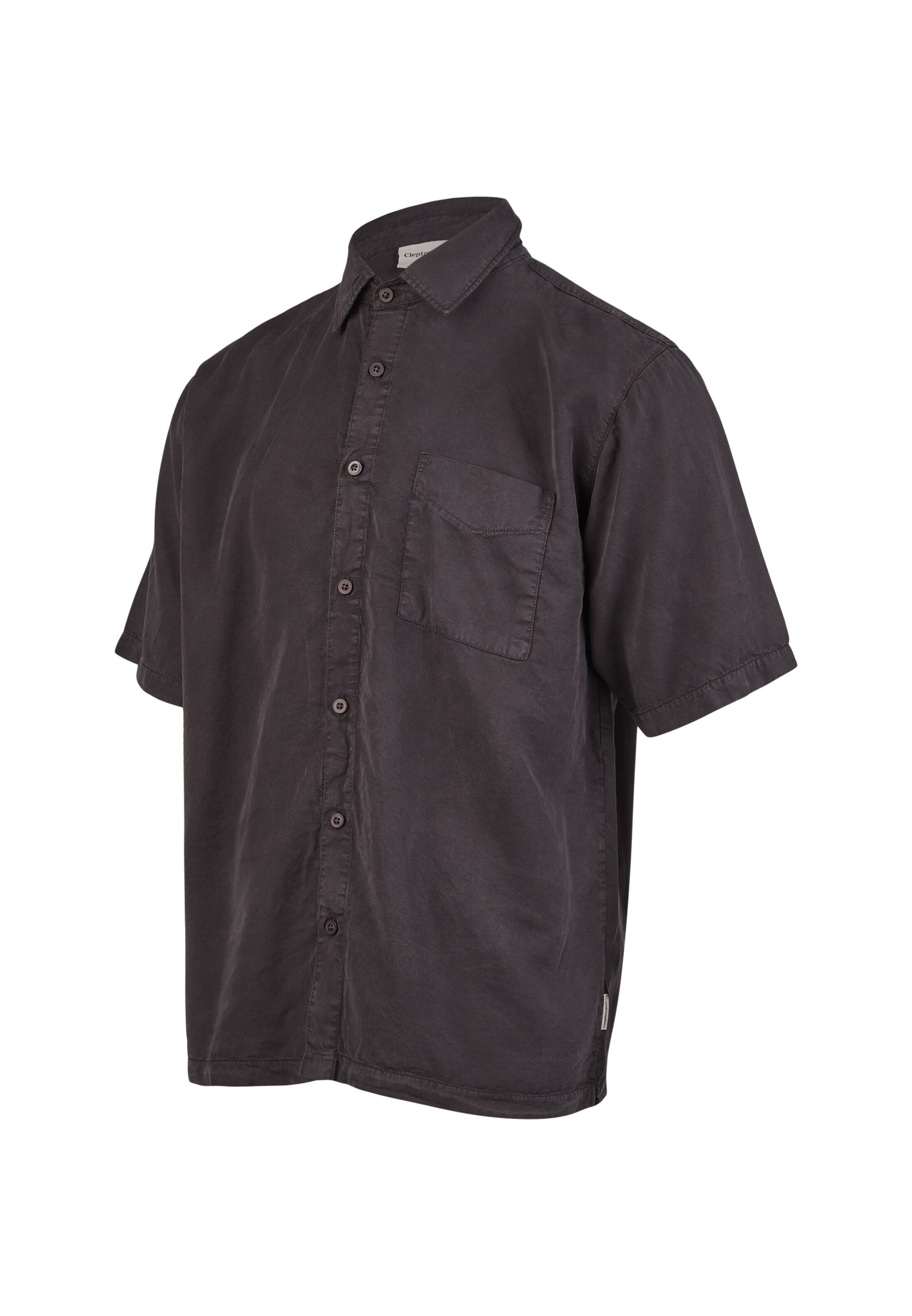 Cleptomanicx Regular fit Button Up Shirt 'Easy' in Grey
