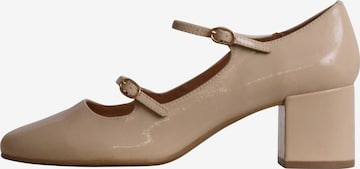 Ballerines Emilie Karston en beige : devant