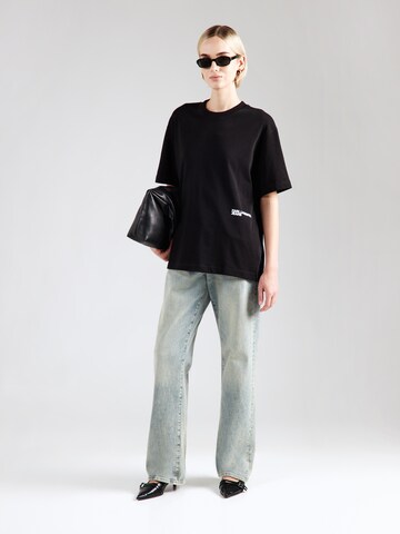 KARL LAGERFELD JEANS Póló - fekete