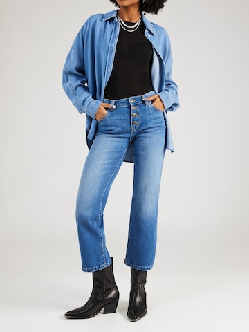 BONOBO Bootcut Jeans in Blauw: voorkant