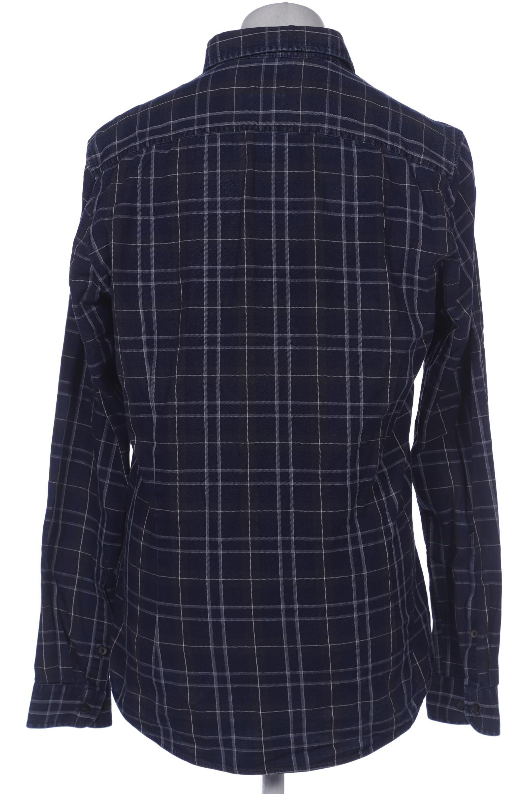 OLYMP Button Up Shirt in L in Blue