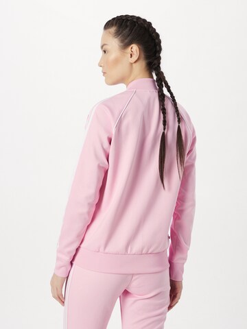 Veste de survêtement 'Adicolor Classics Sst' ADIDAS ORIGINALS en rose