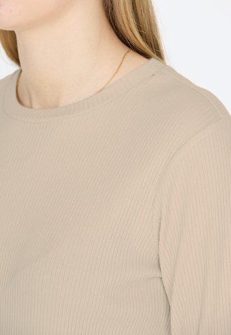 Les'Arcs Langarmshirt 'Ashtyn' in Beige