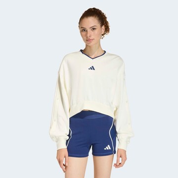 ADIDAS SPORTSWEAR Sweatshirt in White: front