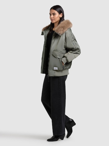 Veste d’hiver 'Cela' khujo en vert