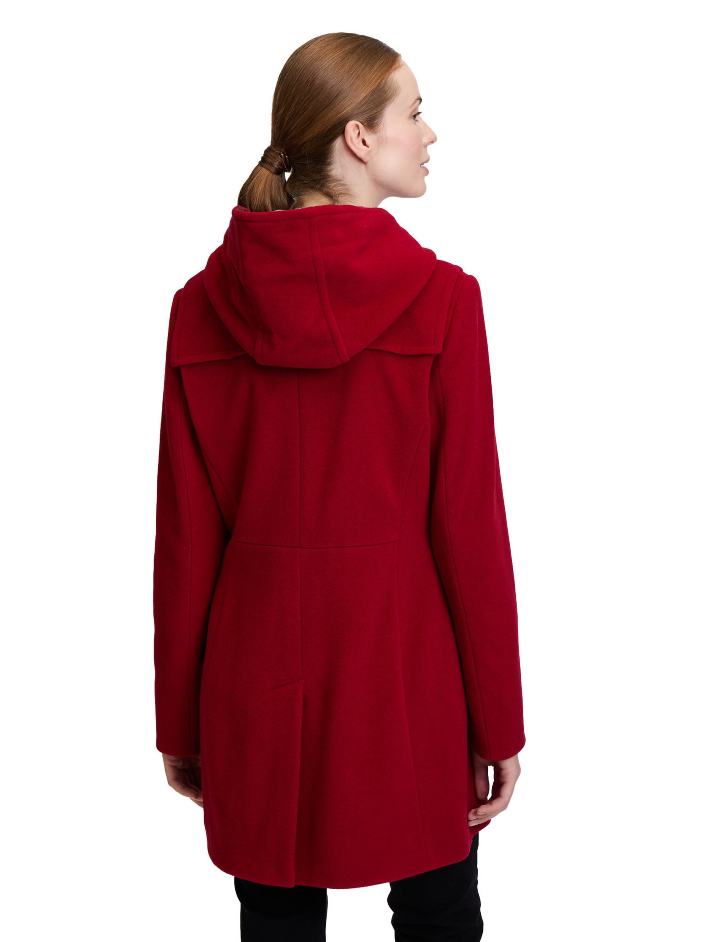 GIL BRET Between-Seasons Coat in Red