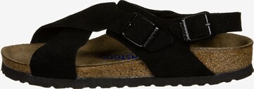 BIRKENSTOCK Sandale 'Tulum' in Schwarz