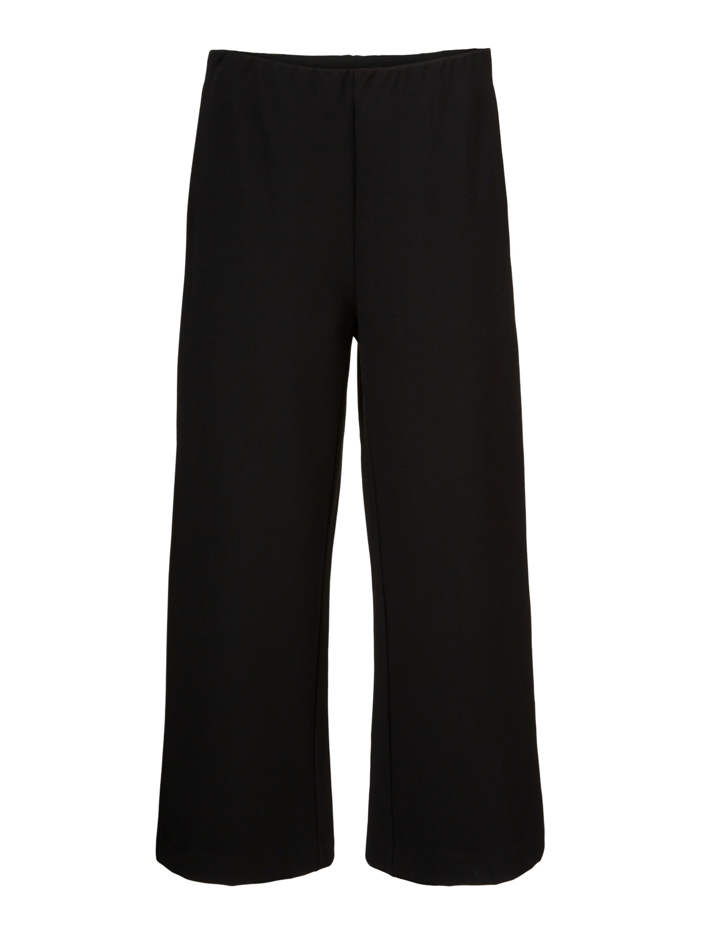 Masai Wide Leg Hose 'Piri' in Schwarz: Vorderseite