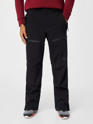 OAKLEY - regular Pantalón de montaña en negro: frente