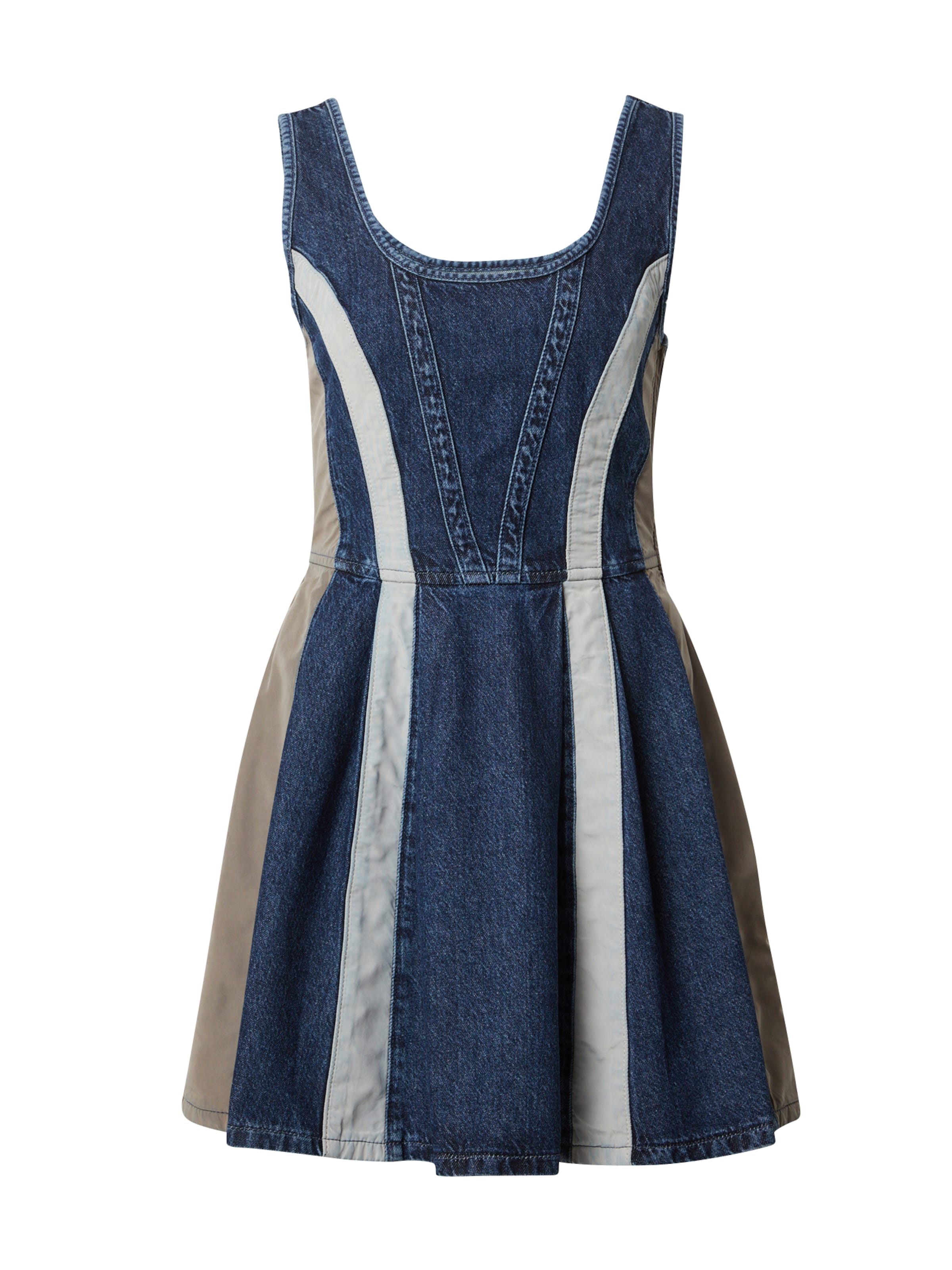 OUT OF ORBIT Mekko 'Mia' värissä sininen: etupuoli