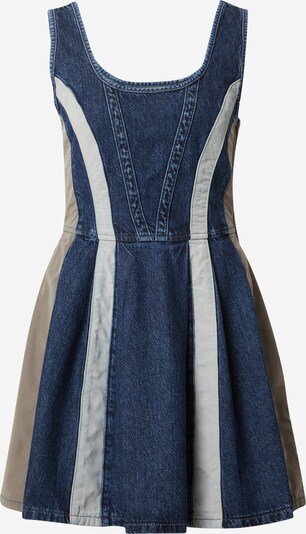 OUT OF ORBIT Dress 'Mia' in Dark beige / Dark blue / Light grey, Item view