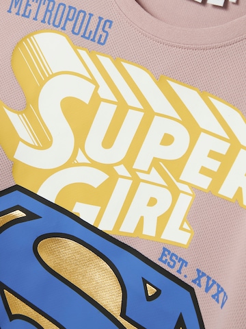 T-Shirt 'NKFJIXIRDI SUPER' NAME IT en violet